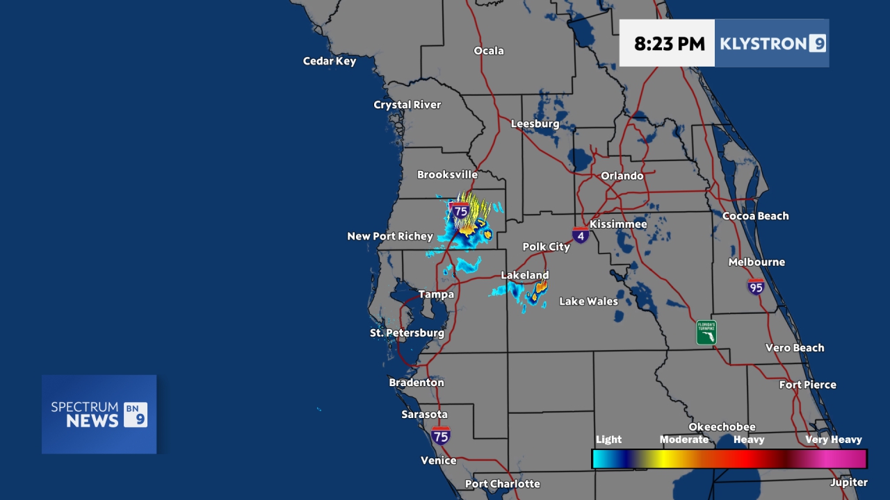 Tampa Bay Radar Maps County by County Klystron 9 Spectrum Bay News 9