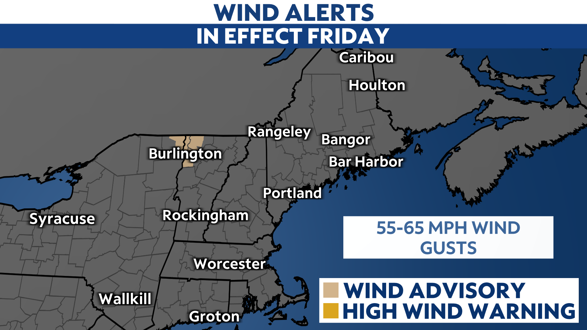New England Rain and Strong Winds